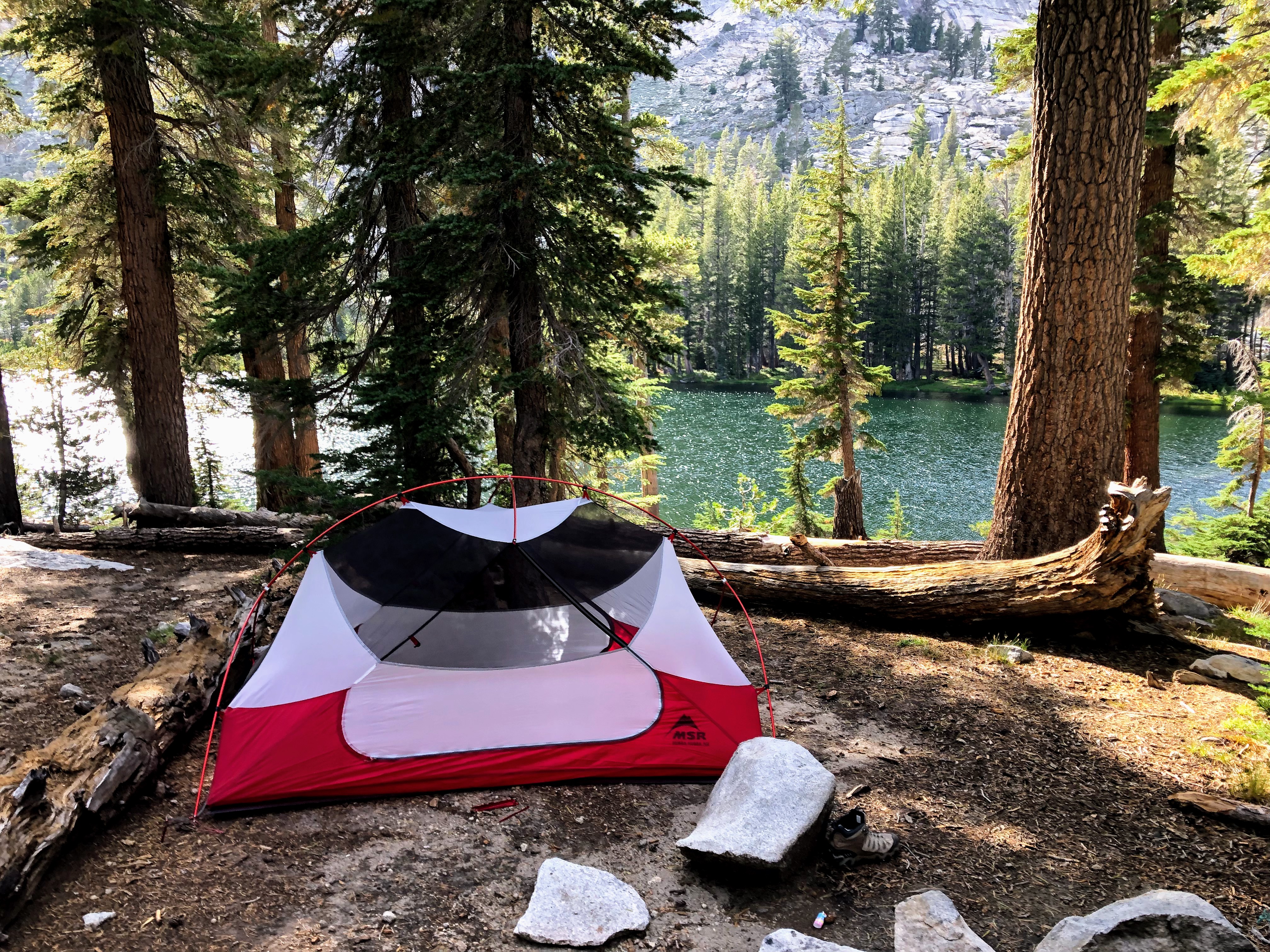 Backpacking and fly fishing Ten Lakes Trail in Yosemite 