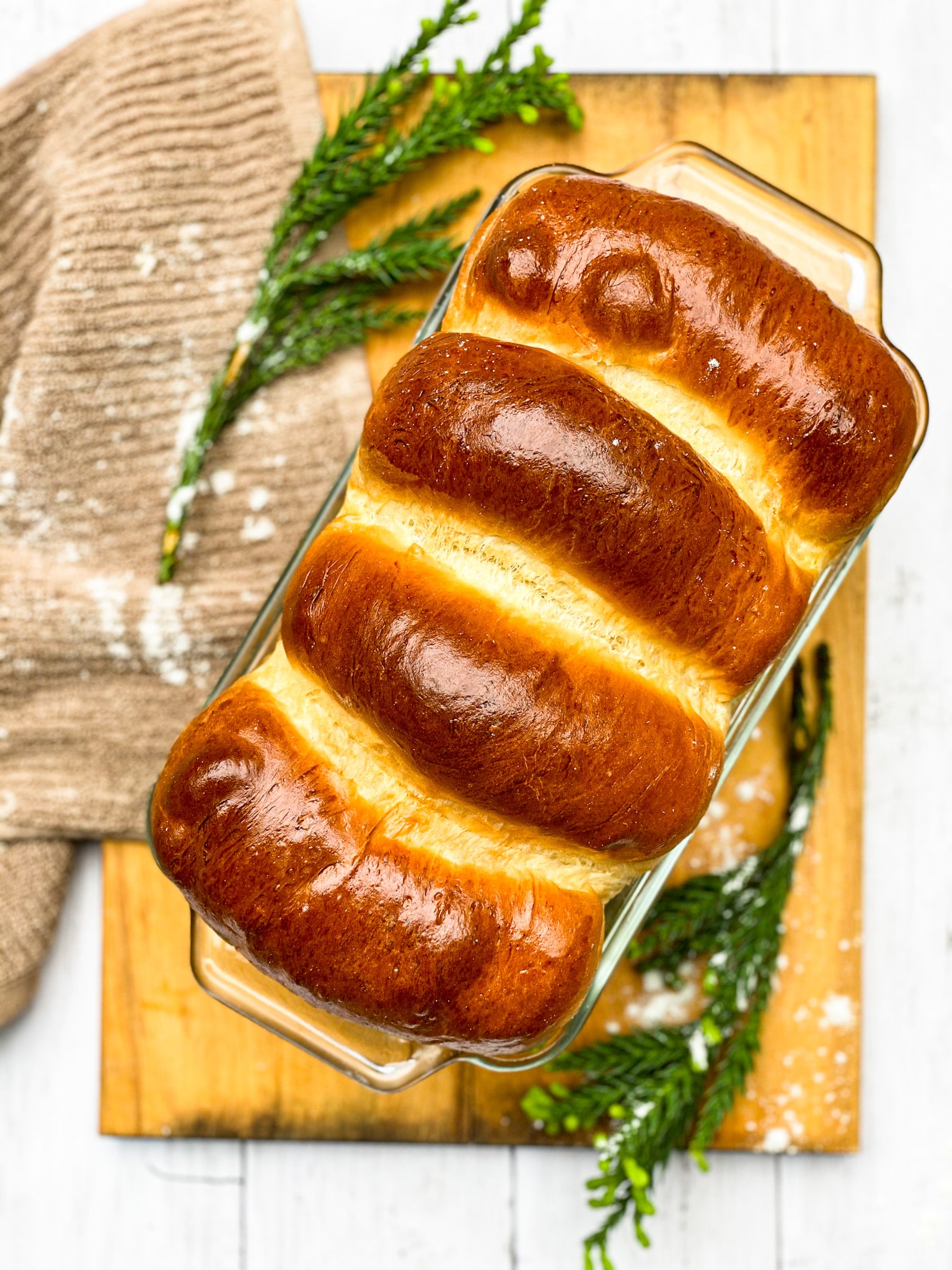 Japanese milk bread by hand (no milk powder) Halicopter Away