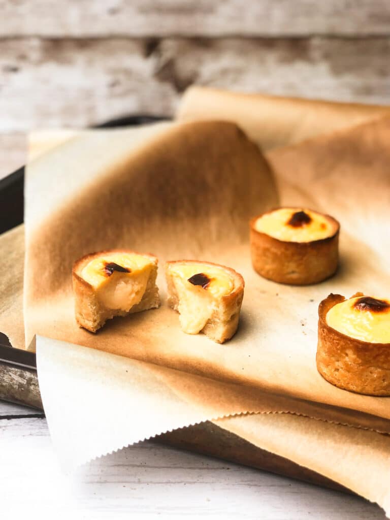 Learn how to make gooey homemade Japanese cheese tarts