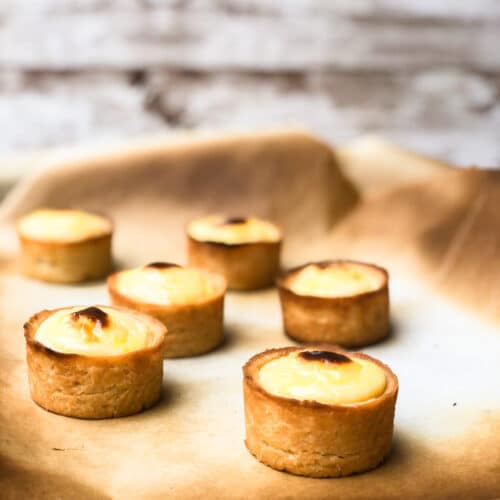 Learn how to make creamy and delicious Japanese baked cheese tarts