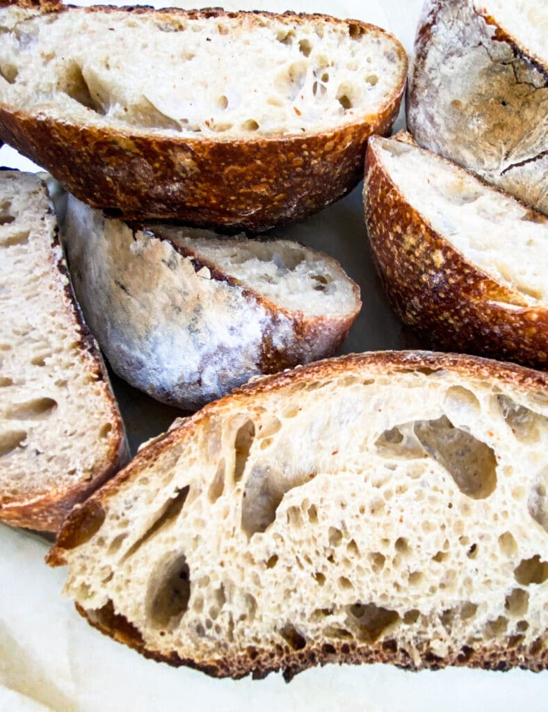 Beginner artisan sourdough bread