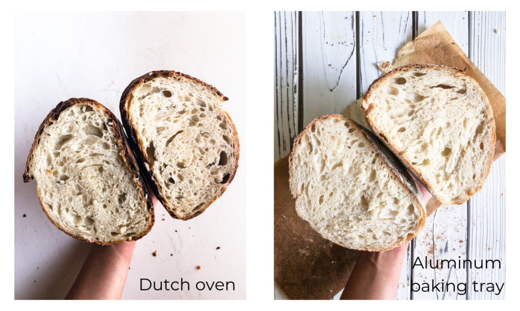 Baking your sourdough bread using a Dutch oven