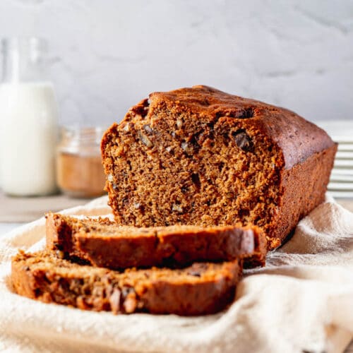 gingerbread banana bread