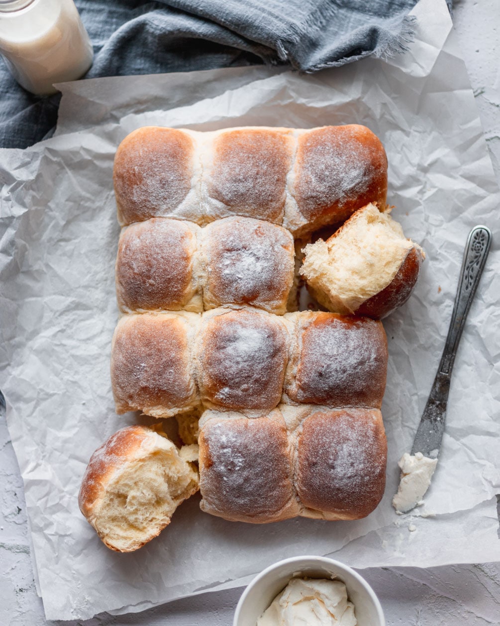 Cream cheese bread Halicopter Away