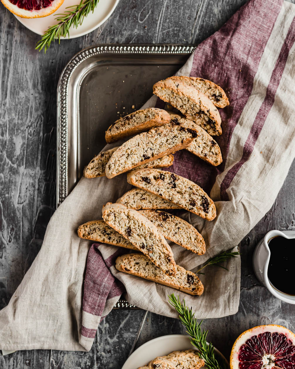 Chocolate walnut sourdough biscotti-image