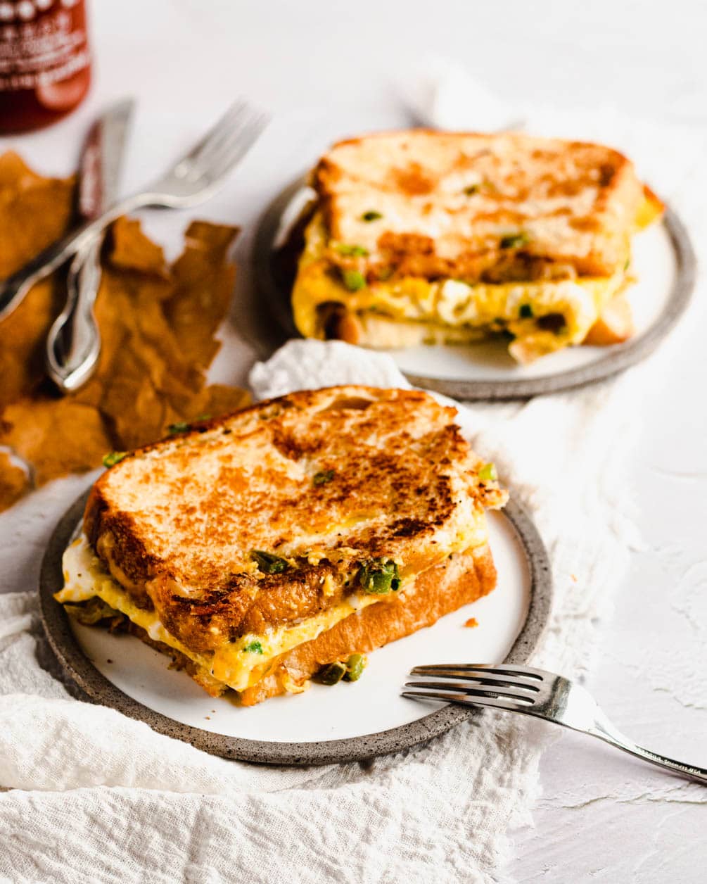 Easy omelette sandwich | Halicopter Away