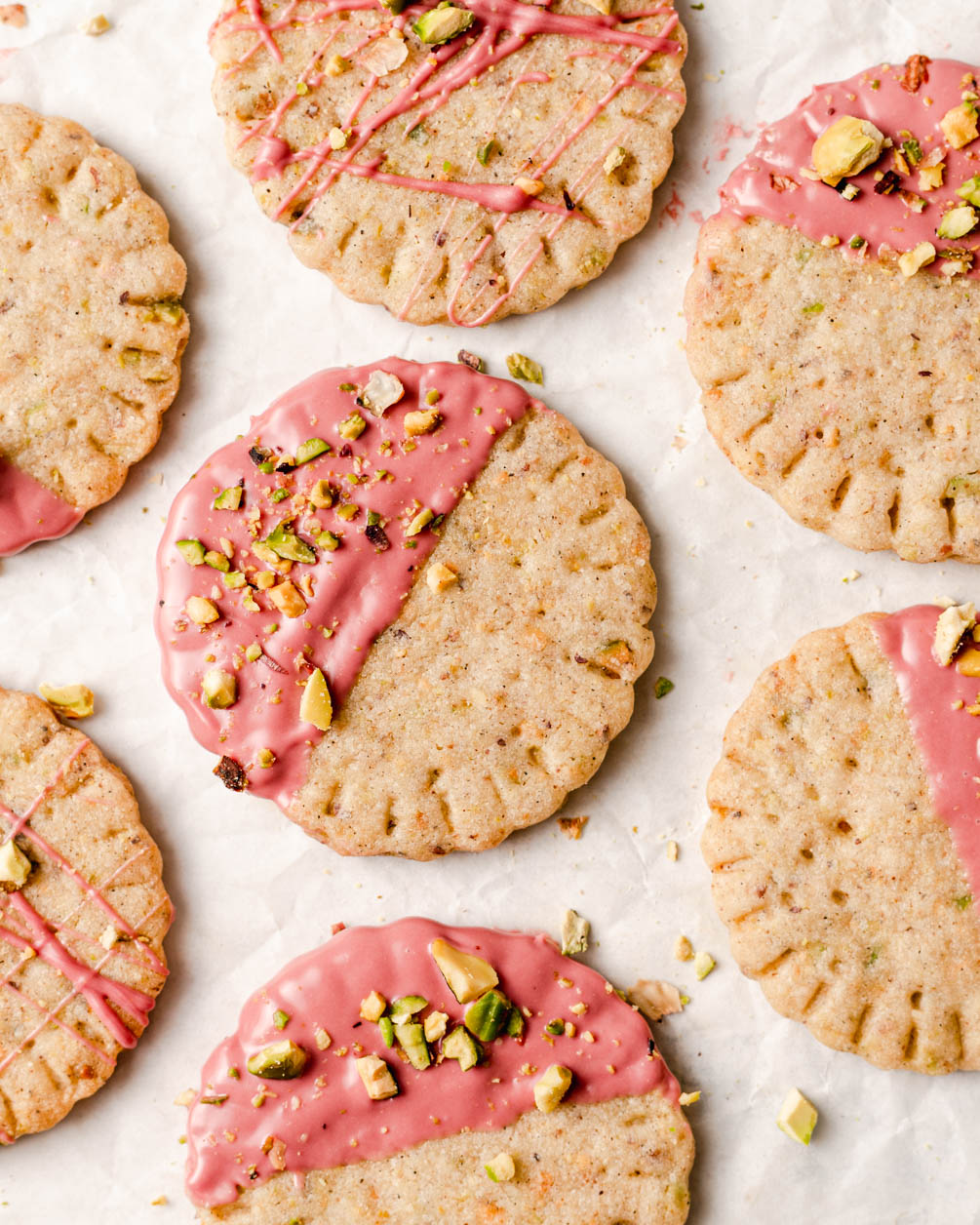 Cardamom pistachio shortbread (Small batch) Halicopter Away