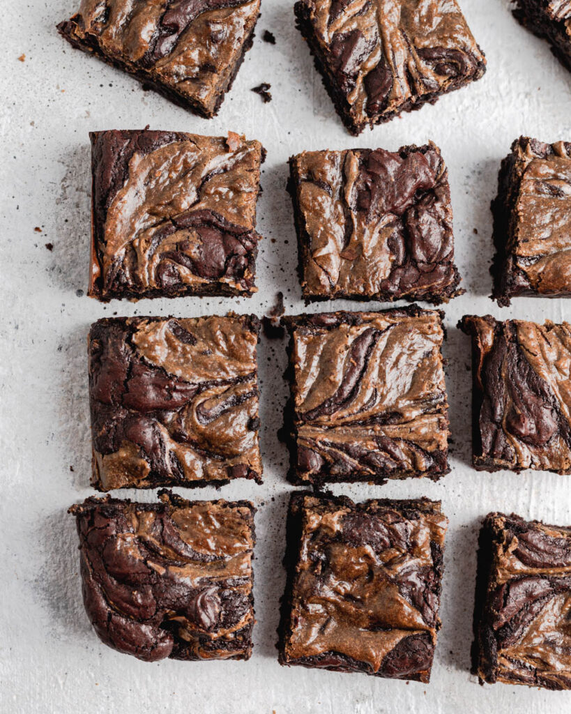 hojicha brownies