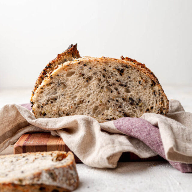 Seeded Sourdough Bread | Halicopter Away