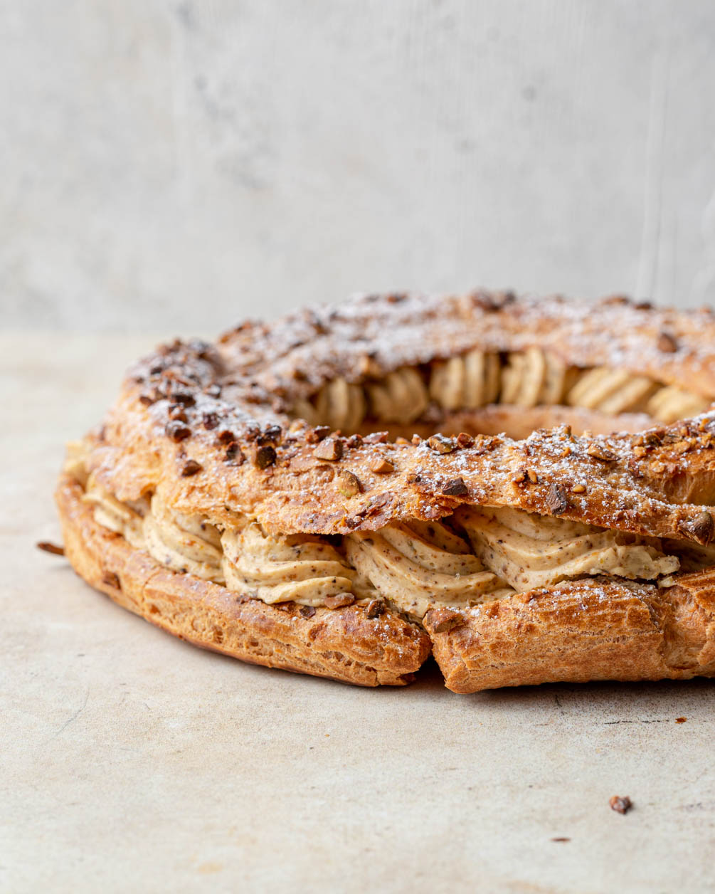 Pistacho praline Paris Brest Halicopter Away
