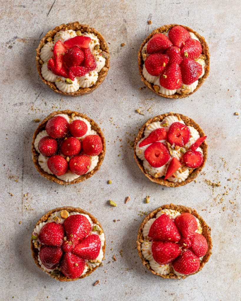 strawberry tart designs